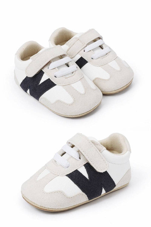 Black Retro Baby Sneakers