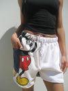 Vintage Disney Patchwork Sweat Shorts