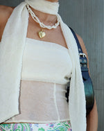 Geniveve Chiffon Top & Scarf
