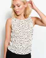 Polka Dot Naomi Smocked Tank