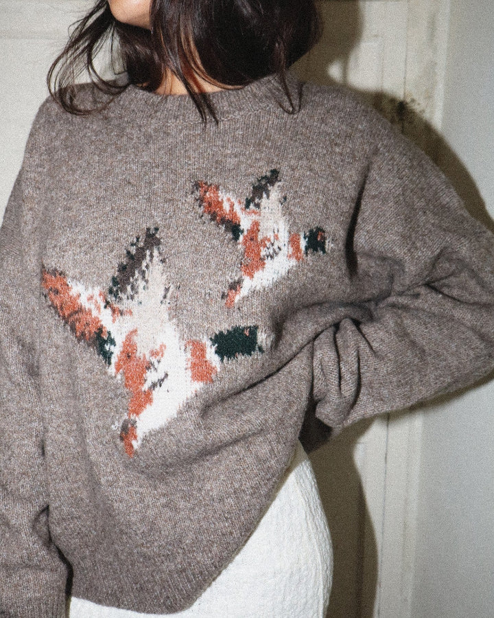 Flying Duck Knit Sweater