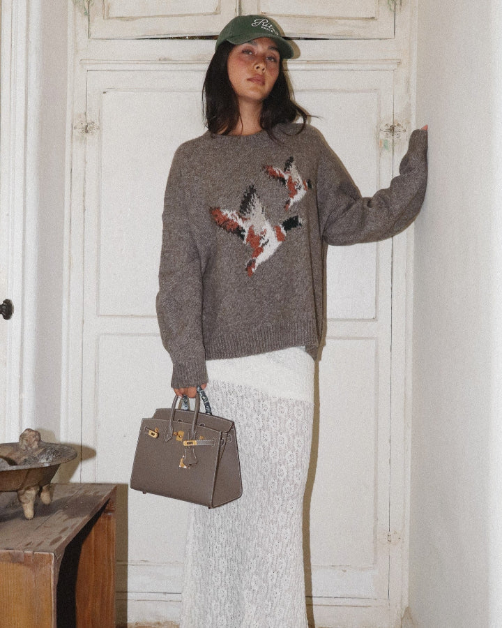 Flying Duck Knit Sweater