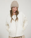 Ivory Quilted Barn Jacket
