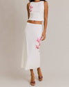 Kaia Floral Mesh Skirt