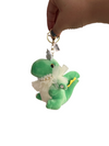 Green Princess Dragon Keychain