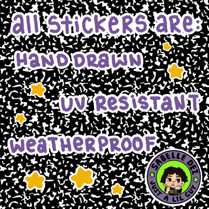 Frog the Fool Sticker