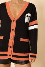 Varsity Ghost Cardigan