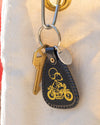 3P4 x Peanuts® - Snoopy Motorcycle Saddle Keychain