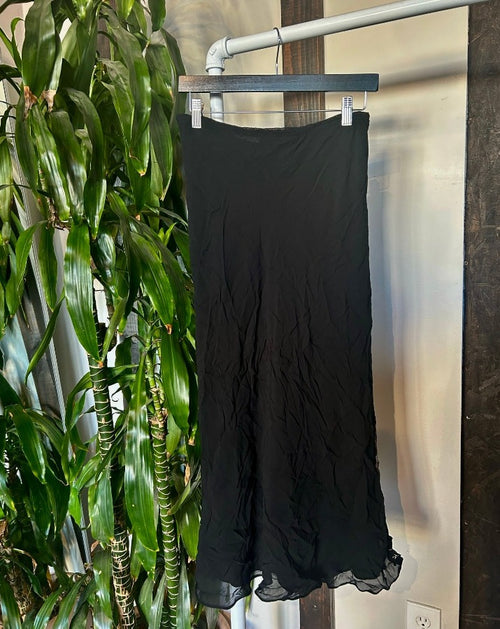 Vintage Moody Floral Maxi Skirt