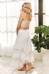 Plus Size Ruffle Tulle Skirt