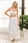 Plus Size Ruffle Tulle Skirt
