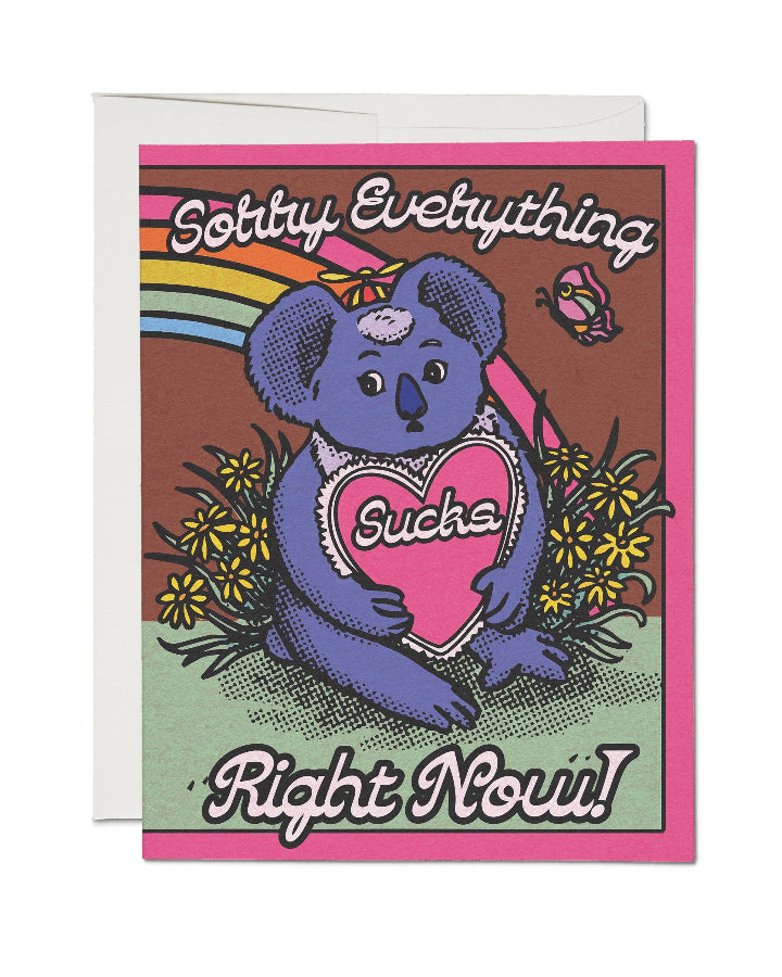 Sorry Koala Greeting Card