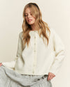 Cozy Ivory  Knit Cardigan