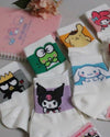Sanrio Athletic Ankle Socks: Kuromi