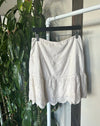 Vintage Dainty Eyelet Skirt