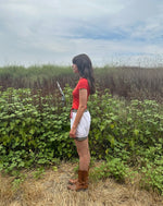 Vintage White Fila Athletic Shorts