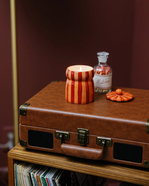 Spiced Apple - Cabana Red & Coral Candle