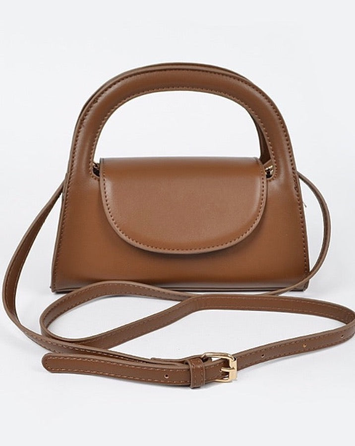 Chocolate Josie Handle Bag
