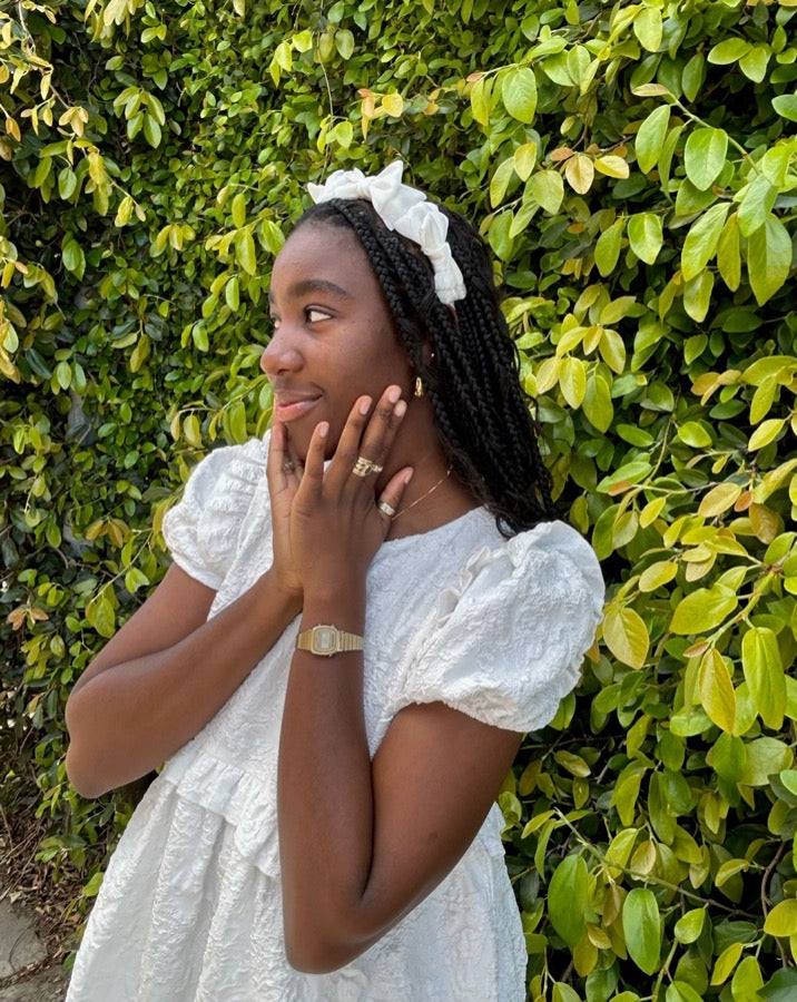 Organza Bow Headband