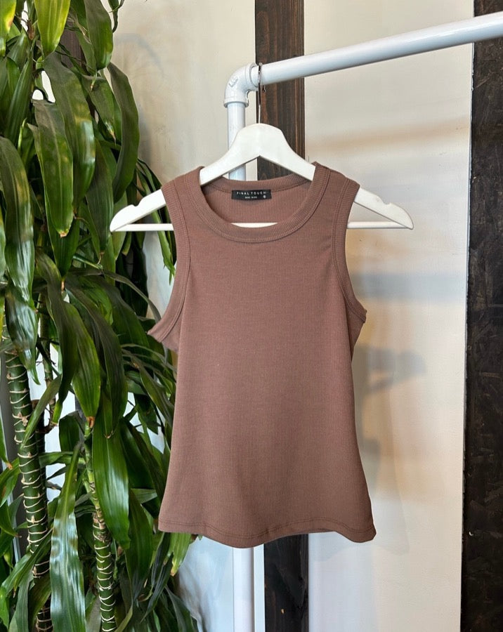 Chocolate Rib Tank