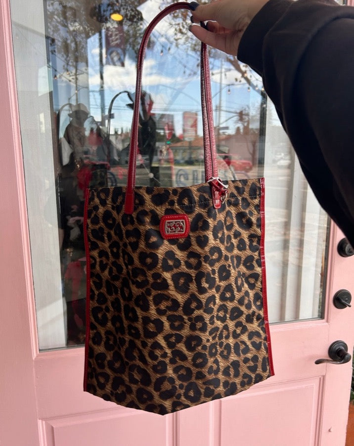 Vintage Cheetah Tote Bag