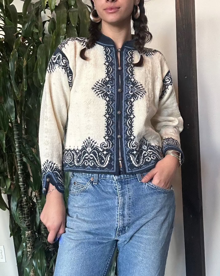 Vintage Norwegian Sweater