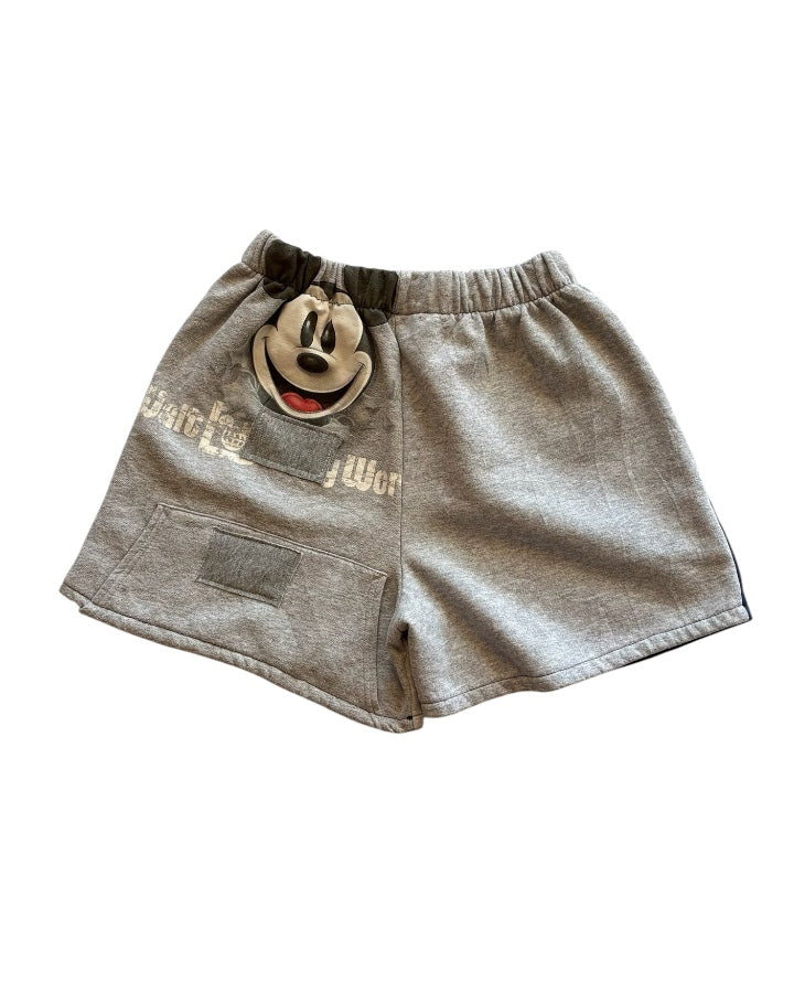 Vintage Disney Patchwork Sweat Shorts