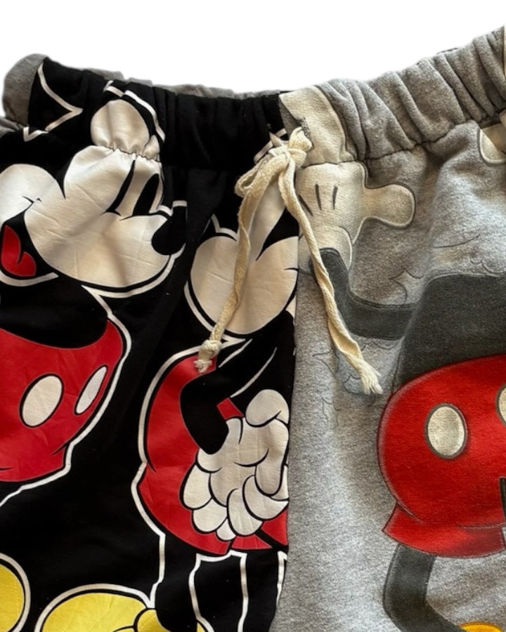 Vintage Disney Patchwork Sweat Shorts
