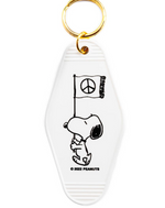 3P4 x Peanuts® - Snoopy Peace Movement Key Tag