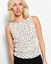 Polka Dot Naomi Smocked Tank