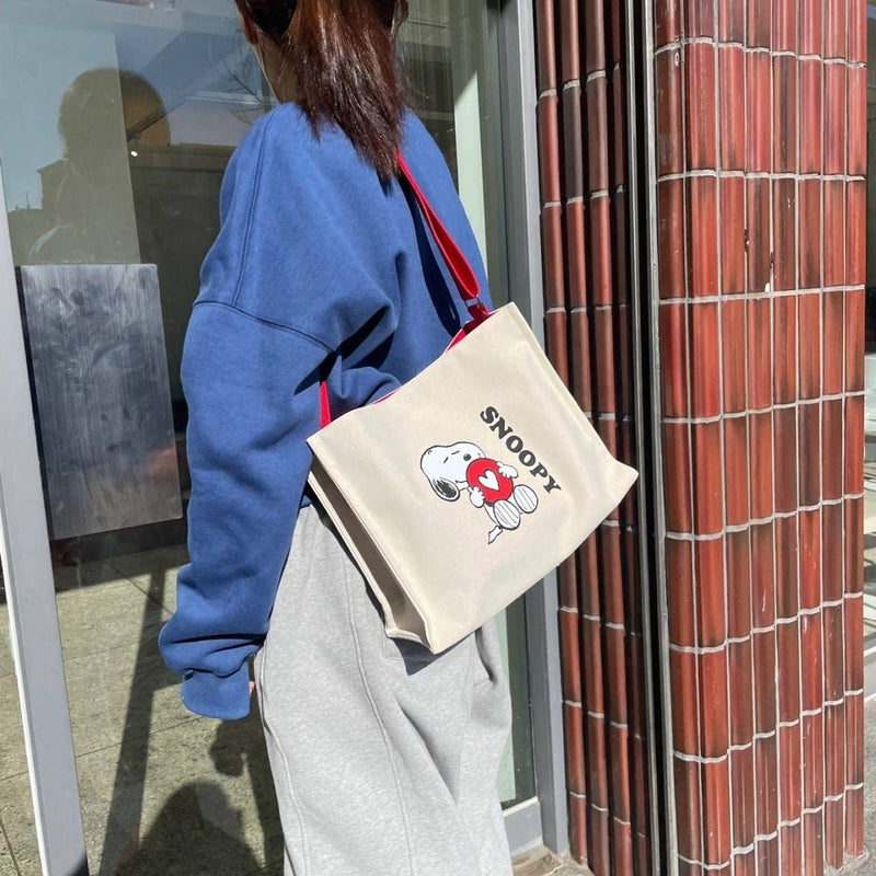 Snoopy Canvas Shoulder Bag