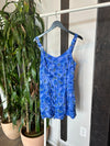 Vintage Abstract Floral Romper