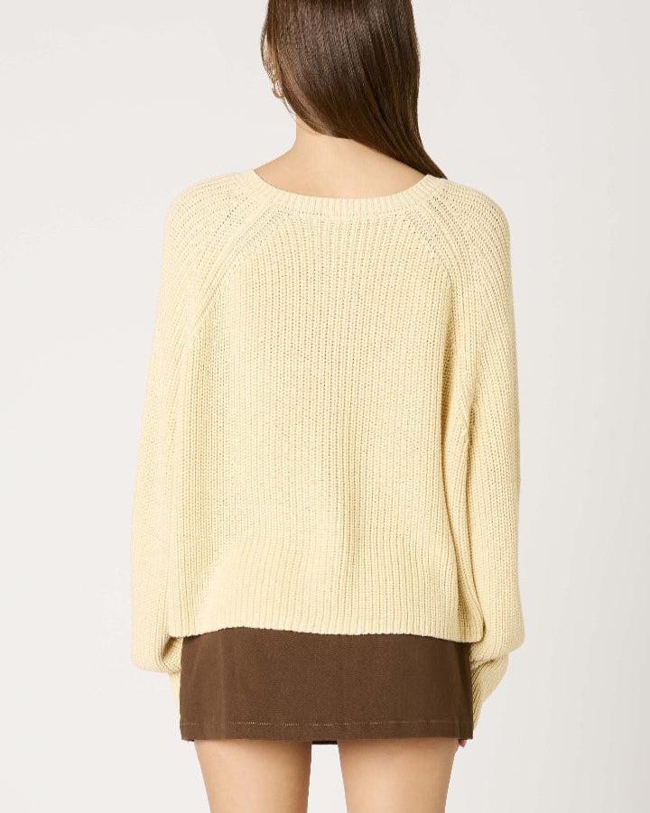 Butter Yellow Cardigan