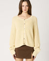 Butter Yellow Cardigan