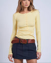 Butter Long Sleeve Knit Top
