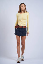 Butter Long Sleeve Knit Top