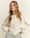 Cozy Ivory  Knit Cardigan