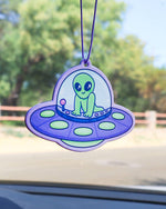 Mooning Alien Car Vehicle Scented Air Freshener