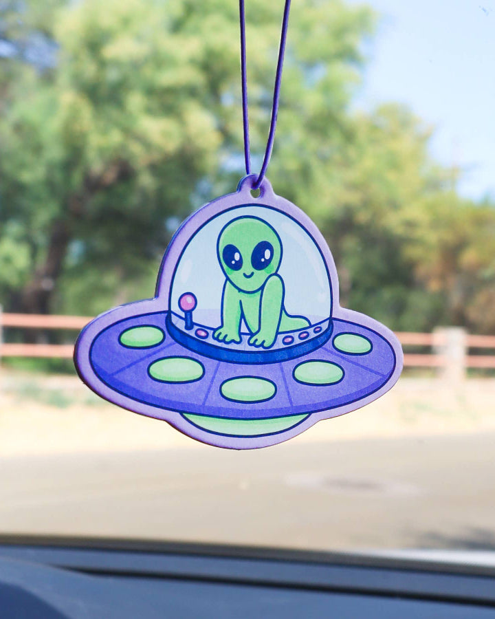 Mooning Alien Car Vehicle Scented Air Freshener