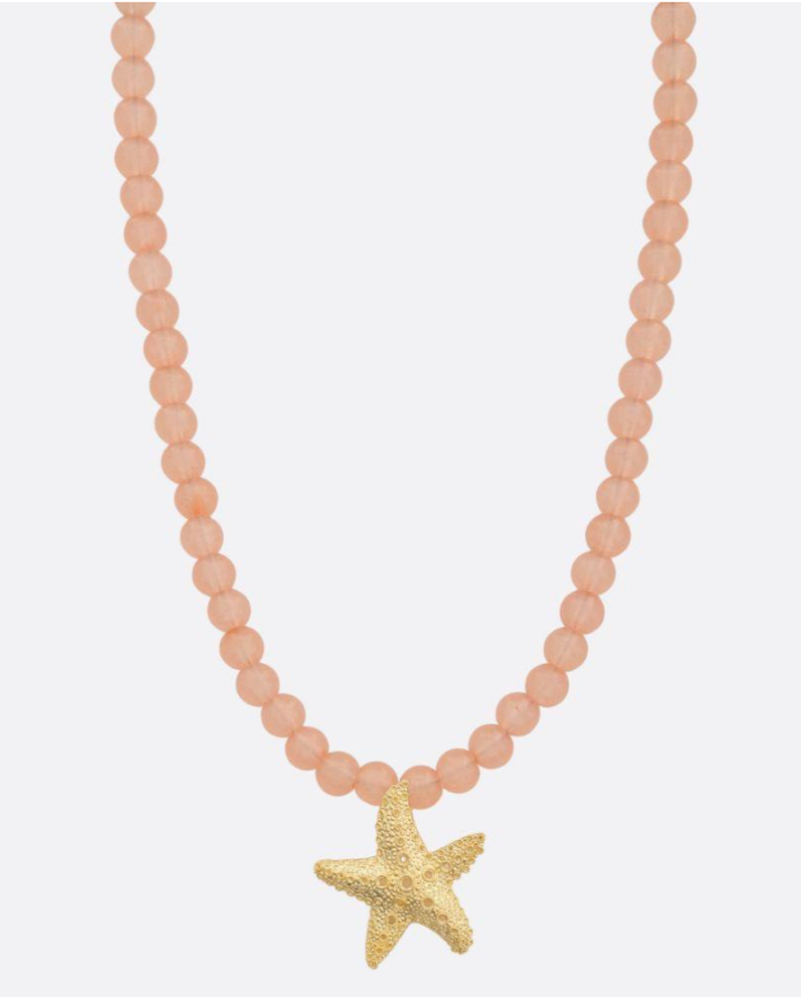 Beaded Starfish Necklace