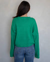 Green Piper Cardigan