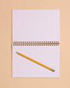 Hot Dogs Letterpress Spiral Notebook