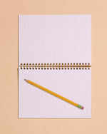 Hot Dogs Letterpress Spiral Notebook