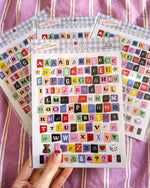 Letter Stickers!
