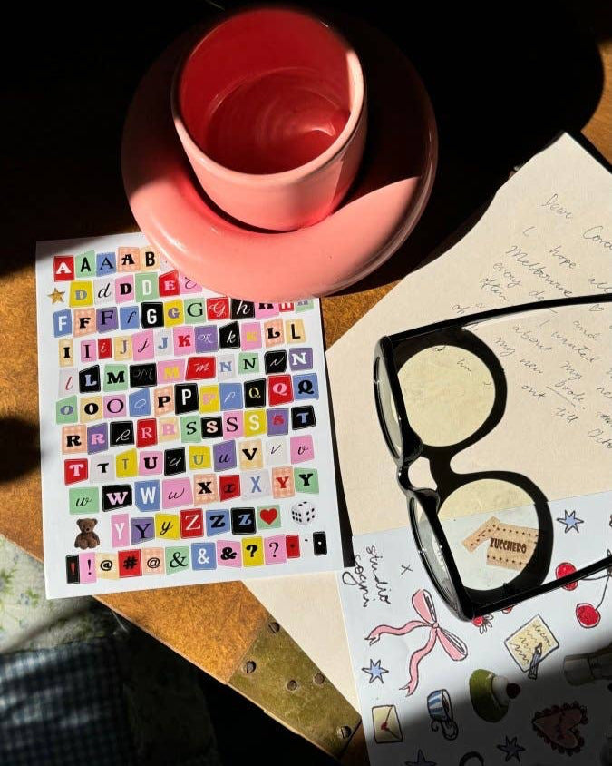 Letter Stickers!