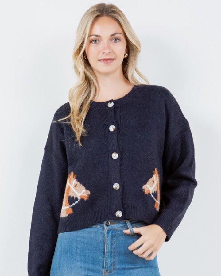 Horse Girl Cardigan