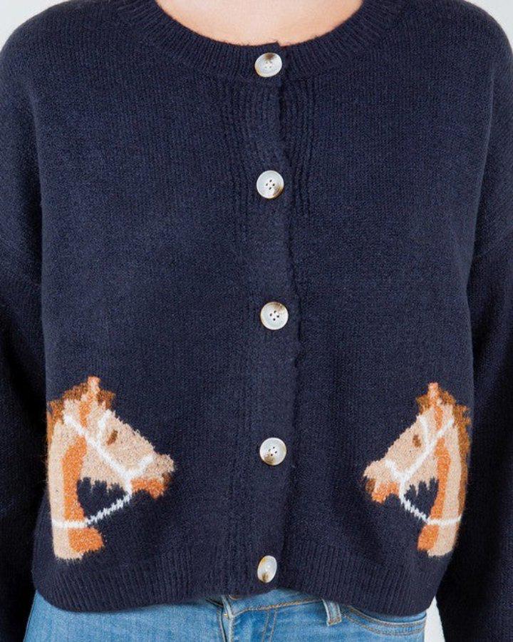 Horse Girl Cardigan