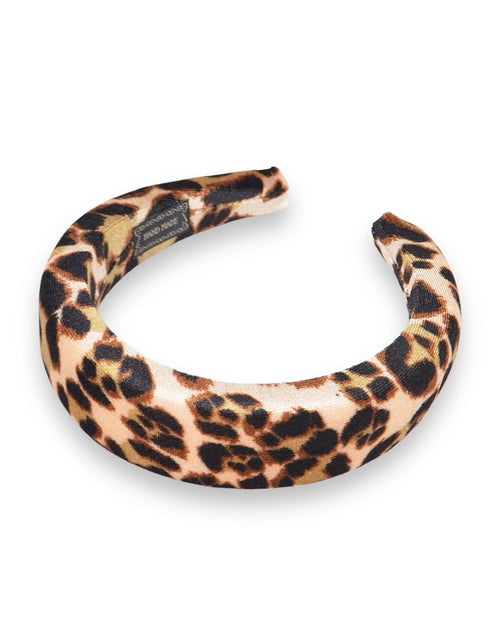 Padded Leopard Print Headband