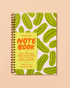 Pickles Letterpress Spiral Notebook