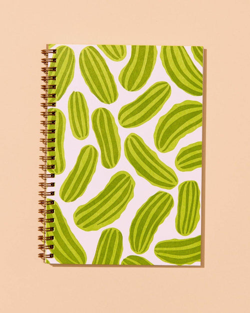 Pickles Letterpress Spiral Notebook